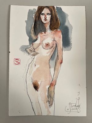 Stéphane Levallois (Né En 1970) | Nu féminin, 2023 | misc / divers