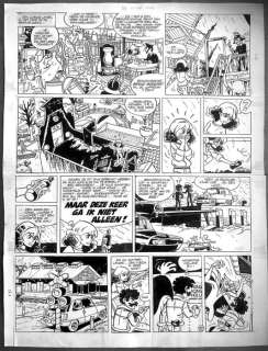 Franka 3 - Zeer grote originele pagina (p.39) -  Terugkeer van de Noorderzon - (1977/1985) | Catawiki