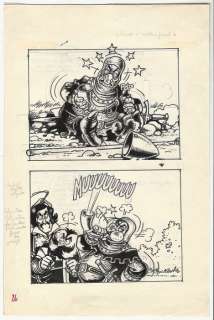 La Compagnia della Forca #4 - tavola originale - Page volante - (1977) | Catawiki