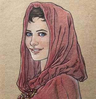 Tillier, Béatrice  - Dessin original couleur - Le Bois des vierges - Aube - (2016) | Catawiki