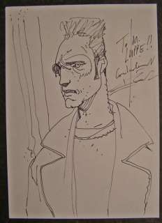 Bilal, Enki | Original dedication drawing  - (1990) | Catawiki