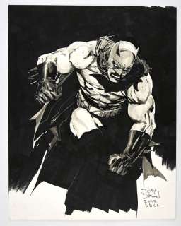 Tony Daniels: an original Batman artwork (DC Comics, SDCC 2012). | Ewbank’s