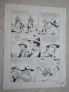 Tex #375 - Della Monica - tavola originale 106 firmata - Loose page - (1992) | Catawiki