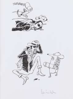 Tomasz Lew Leśniak (1977) | Tomasz Lew Leśniak | "Jeż Jerzy. Ziom", szkic do planszy nr 29, 2005 | Desa Unicum