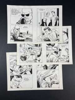 Ferdinando Tacconi - 3x tavole originali "Dr. Burn #2" - Loose page | Catawiki