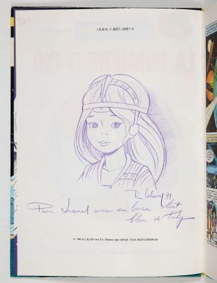 * Leloup - Dédicace... | * Leloup - Dédicace : Yoko Tsuno 10 (1980) agrémenté... | Tessier Sarrou