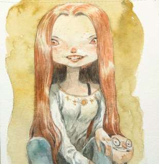 Sandoval, Tony - Dessin original couleur - Strange Girl - (2019) | Catawiki