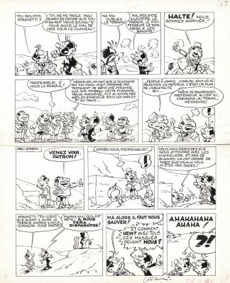Attanasio Dino (Né... | Lot 3 - ATTANASIO Dino (né en 1925) Spaghetti - Le trésor de... | Tessier Sarrou