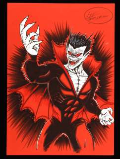 Marvel Comics Morbius the Living Vampire - an original artwork by Lee Bradley. | Ewbank’s