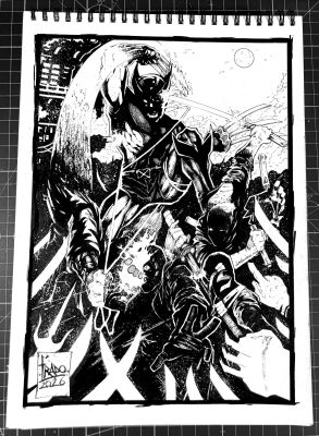 Fırat | Wolverine vs Ninjas A4 Pin-Up | Raremarq (Buy It Now)