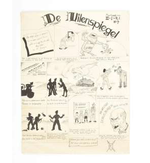 [WWII] Dreux, D. DE UILENSPIEGEL. MUURKRANT VAN HET REGIMENT INFANTERIE II-1 | Zwiggelaar Auctions