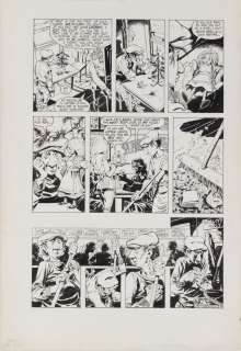 Mike Ploog original artwork for Page 3 of Over His Head from Twisted Tales #2.