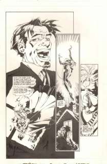 Matt Broome - grifter #7 p. 8 - grifter in deep thought - 1996