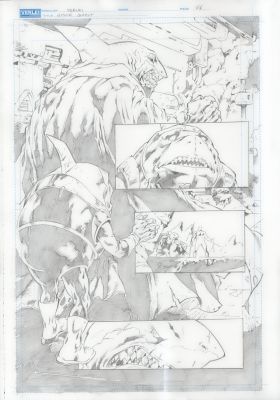 Verlei Batista | original art in pencil space ghoste 1 of 4 pages opaline paper 240 grams A3 | Raremarq (Buy It Now)