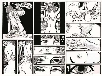 Guido Crepax e Tinto Brass, Nero su Bianco | Cambi Casa d’Aste
