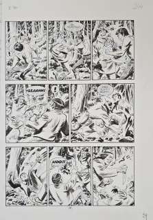 Tavola originale Marco Torricelli Tavola originale Zagor pag. 29