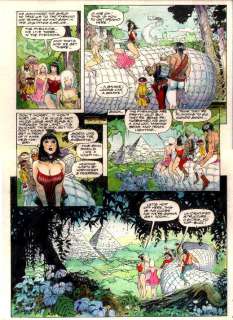 Suydam, Arthur | Penthouse Comics page - Libby? | Art4Comics