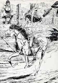 Malik - ArchieÂ Cash, illustration Ã  l‘encre de Chine ré…