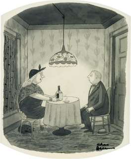 ADVERTISING LIQUOR CHARLES ADDAMS. "I always use a Chivas Regal bottle. It conjures up a much better class spirit." | Swann Galleries