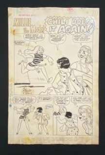 Mad About Millie #10 Page 1 Original Comic Art | DTA Collectibles