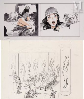 Manara, Milo (Né En 1945) | Quarantasei, Pagina 30 | Millon