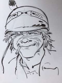 Hermann - Dessin original - Kurdy | Catawiki