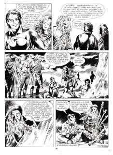 Zagor Zenith n. 440 - Tavola Originale "il clan delle isole" - Loose page - First edition - (1993) | Catawiki
