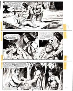 Zagor Zenith n. 327 - Tavola Originale "il demone della follia" Ferri - Loose page - First edition - (1992) | Catawiki