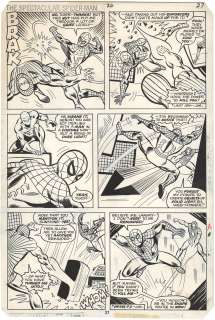 Sal Buscema - Spectacular Spider-Man #20 p27 (White Tiger!)
