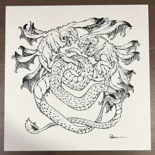 David Petersen | Twin Many-Winged Hare Dragon | David Petersen