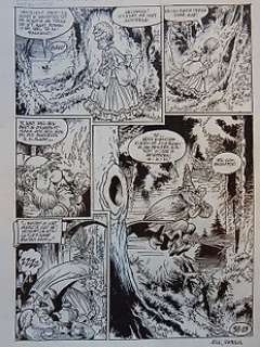 Matena, Dick - Originele geïnkte schetspagina (p.38) - Douwe Dabbert 23 - De Wonderlijke Raamvertelling - (2000/2001)