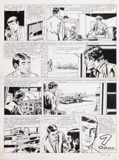 Attanasio | Jimmy Stone, planche n°27 Ã  l’encre de Chine de … | Banque Dessinée