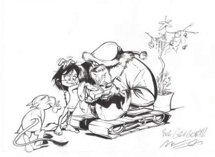 MUNUERA - Munuera Sillage Navïs illustration originale