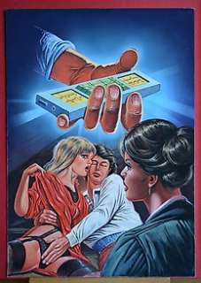 Storie Blu #89 - Enzo Sciotti - original cover "La legge del silenzio" - Loose page | Catawiki