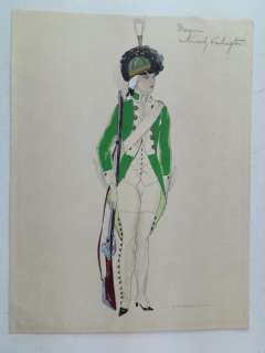 Umberto Brunelleschi - Illustr. Origin. "Dragon Entourant Washington" - Firmata - Loose page - First edition | Catawiki