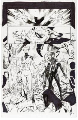 Molina SPIDER GEDDON 1 pg 18 VERNA KILLS SPIDER-UK + SPIDER GWEN & MILES MORALES | eBay US