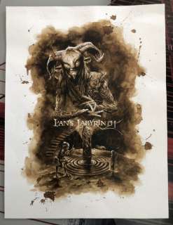 Original Coffee Painting - PAN`S LABYRINTH - Original Art (2018) | Catawiki