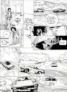 Cosey | Jonathan, planche n°31 Ã  l’encre de Chine de l’Ã… | Banque Dessinée