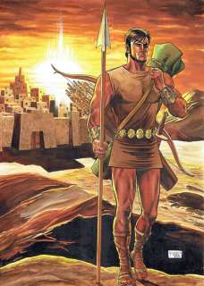 Nippur n. 43 - Cover originale cm 25x35 - Firmata - Loose page - (2007) | Catawiki