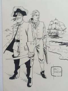 Bourgne, Marc - Originele tekening - Roodbaard - (2007) | Catawiki