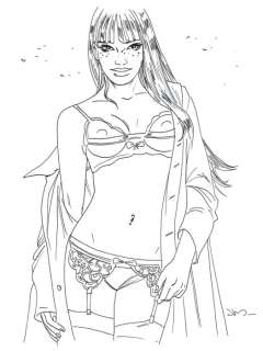 Jim - Originele tekening - Een nacht in Rome - Marie - (2016) | Catawiki