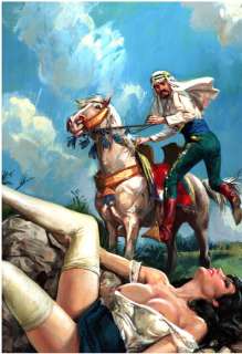 Lucifera n. 97 - A. Ciriello - Cover Originale "Caduta in basso!" - Loose page - (1976) | Catawiki