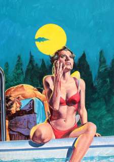 Biffignandi | Ulla la Louve d’Hollywood, illustration Ã  la go… | Banque Dessinée