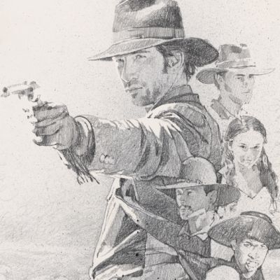 Drew Struzan | Texas Rangers Comp | Galactic Gallery