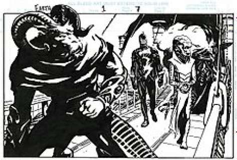 John Paul LEON Bill Reinhold - A3 - 11x17 inches - Earth X #1 - Loose page - First edition - (1999) | Catawiki