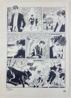 Dylan Dog n. 295 - Tavola Originale "Tra Moglie e Marito..." - Firmata - Loose page - (2011) | Catawiki