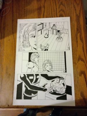 Original Comic Artwork Comp-M.E.C.H. Page #27 Issue #28 By Theodore Riddle | eBay US (Buy It Now)