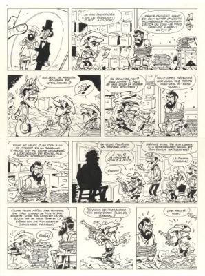 Achdé | Les aventures de Lucky Luke d’après Morris, Tome 4, Lucky Luke contre Pinkerton, Planche 35, 2010 | Galerie 9ème Art