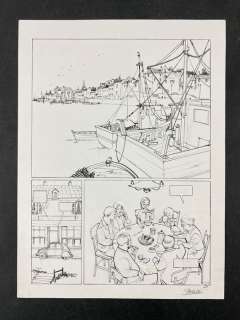 Berlion, Olivier - Planche originale + mise en couleur originale - Cadet des Soupetard T7 - L’Ã¢ne en culotte - (2002) | Catawiki