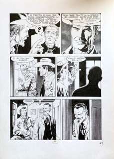 Tex #477 - F. Civitelli - original page "Sfida Selvaggia" Pag. 61 - Loose page - First edition | Catawiki